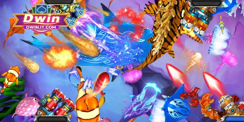 Các tính năng đặc biệt có trong game săn cá DWIN